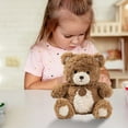 thumbnail image 6 of Msgweeeg Cute Stuffed Animals 13.8 Inch Teddy Bear Classic Teddy Bear Plushs Toy Cute Little Zoo Plushs Toy Boys and Girls Holiday Birthday Gift Soothing Children Doll 4 Year Old Boy Christmas Gifts, 6 of 7