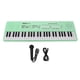thumbnail image 1 of 54 Key Electronic Piano Keyboard with Wired Microphone Support Recording Multifunction Kids Electronic Piano Music Keyboard Green, 1 of 4