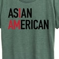 thumbnail image 3 of Instant Message - I Am Asian American  - Women's Short Sleeve Graphic T-Shirt, 3 of 6