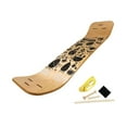 thumbnail image 4 of Almencla Wooden Balance Board with Rope, Stability Slackline Portable Balance Training Board for Core Workout Standing Style C, 4 of 8