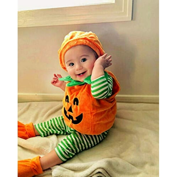 Disfraz de Halloween de calabaza para bebe recien nacido nino disfraz de cosplay mamelu Yuemengxuan Yuemengxuan Bodega Aurrera en linea