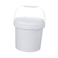 thumbnail image 2 of Cubo de almacenamiento de latas de pintura Contenedor de almacenamiento de cubo de pintura portátil con asa cómoda para la organización del garaje y 6 litros, 2 of 8