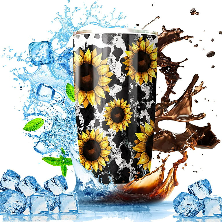 Personalized Daisy Tumbler For Women, Daisy Tumbler Cup Gifts For Her,  Daisy Gifts For Women, Daisy Tumbler Cup With Str