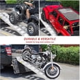 thumbnail image 1 of QinaQin 2 PC 72x15 in Aluminum Loading Ramp for Trailer, Silver, 1 of 7