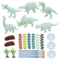 thumbnail image 1 of 55PCS DIY Crafts Painting Dinosaur Graffiti Toys 3D Animals Model Kids Gift, 1 of 1