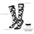 thumbnail image 3 of Daiia Sports Socks Lilies Flowers Printed Novelty Crew Socks for Men Women Knee High Socks Cotton Socks Soft & Breathable Support Unisex Socks, 3 of 9