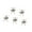 D, variant on 5 Pieces Ballet Girl Keychain Art Decoration 2D Acrylic Car Key Pendants with Rope Elegant Festival Ornament