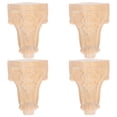 thumbnail image 1 of 4 piezas de patas de muebles, patas de mesa de madera, patas de repuesto para muebles de madera, patas de sofá, patas de mesa cortas, patas de mesa de madera, patas de repuesto para muebles, 1 of 5
