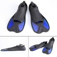 thumbnail image 2 of Swimming Duck Web Diving Flippers Professional Swimming Accessories blue XS (36-37), 2 of 8