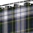 thumbnail image 3 of Blue Green Plaid Checkered Pattern Shower Curtain 36"x72" ,Bathroom Decorative Shower Curtains Set with 12 Hooks,Modern Waterproof Washable Shower Curtain, 3 of 6