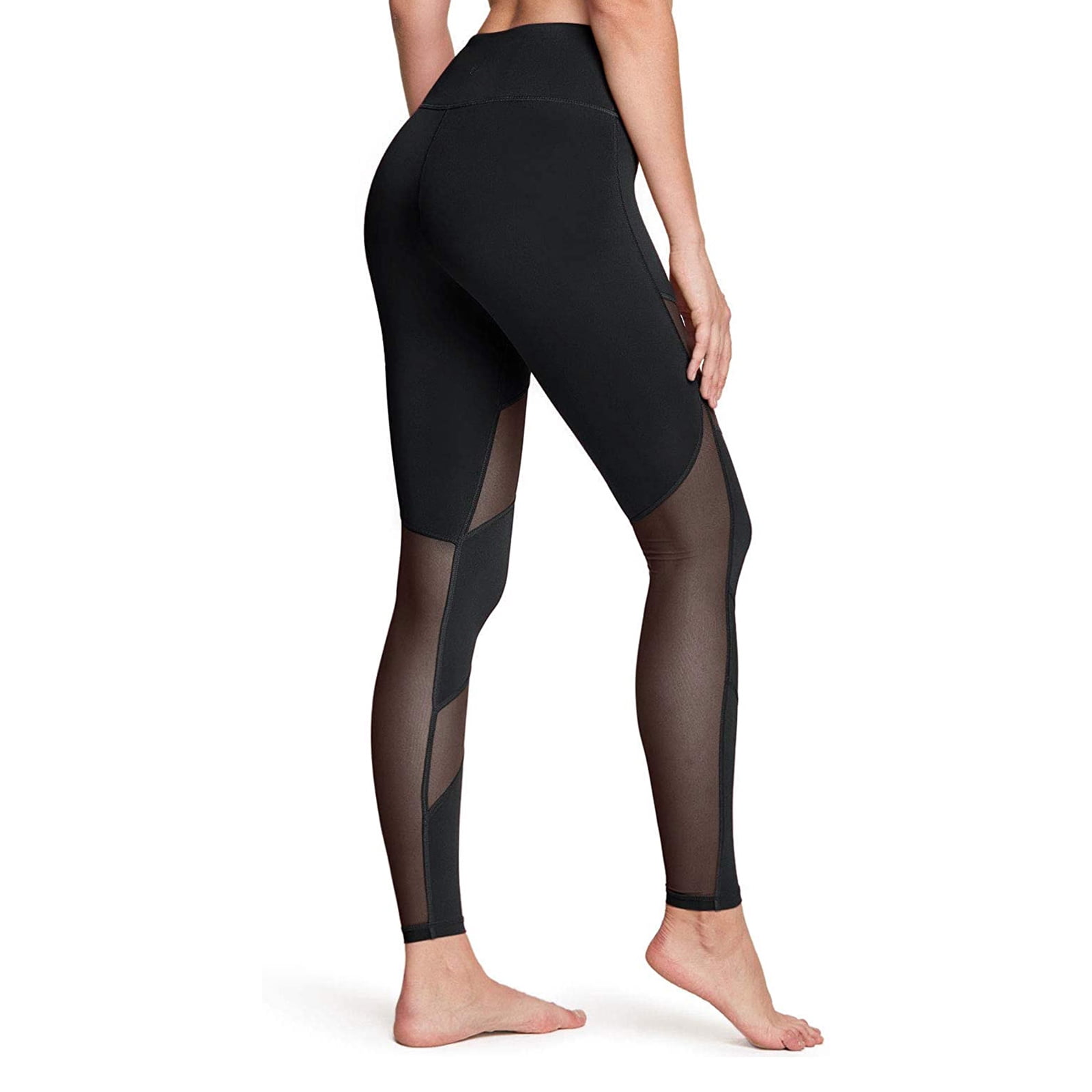 Wangscanis Women Mesh Patchwork Yoga 