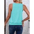 thumbnail image 2 of 2024 Womens Fashion Tank Tops Spring Summer Clothes Casual V Neck Sleeveless Loose Fit Y2K Outfit Cute Cami Shirts, 2 of 7