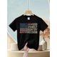thumbnail image 5 of God Family Country Freedom 4th July USA Flag Christian Funny Awesome Graphic Kid TShirt Popular Kid T Shirts Trending Tops Tees for Kid, 5 of 8