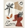 thumbnail image 2 of Wang, Melissa 12x14 Black Ornate Wood Framed with Double Matting Museum Art Print Titled - Soft Palms III, 2 of 4