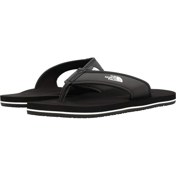 The North Face Youth Base Camp Flip-Flop, TNF Black/TNF White, 5