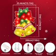thumbnail image 4 of 17" 20L Bell Christmas Window Silhouette Lights Decorations, Lighted Bell Christmas Window Lights for Christmas,Party,Home,Patio Lawn,Garden, 4 of 7