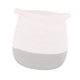 thumbnail image 2 of Cesta tejida para juguetes, asa cómoda, resistente, organizador de almacenamiento para ropa sucia, para cocina, hogar, baño, lavandería, dormitorio Gris, 2 of 8
