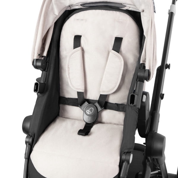Evenflo Pivot Xpand NXT Travel System featuring LiteMax NXT Infant Car Seat, Canyon Beige