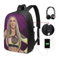 thumbnail image 2 of Chelsea Green Laptop Backpack, Daypack Backpack For Work College, Extra Large Travel Backpack, Computer Backpack With Usb Port, 17x12x6.5 Inch Book Bag, 2 of 9