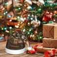 thumbnail image 6 of Fuzoiu Patriotic Deer Soldier Salute Print Santa Hat Christmas Hat for kids,Santa Hats with Pompom, Unisex Xmas Holiday Hat for Christmas New Year Festive Party Supplies, 6 of 6
