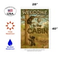 thumbnail image 2 of Toland Home Garden Cub Cabin House Flag, 2 of 5