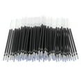 thumbnail image 1 of Uxcell 100 Pcs Recargas de Bolígrafos de Gel Borrables, Recargas de Bolígrafos Borrables por Calor de 1mm para Marcadores de Tela de Tinta Desaparecedora para Coser, Acolchar, Escribir, Tinta Negra, 1 of 6