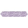 thumbnail image 3 of Tuvgenk Lace Table Runner Polyester Purple Boho Table Runner 72 x 13 inch Elegant for Home Party Decor, 3 of 4
