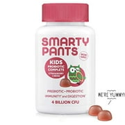 Probiotic Kids Complete Strawberry 45 Count by SmartyPants Gummy Vitamins, Pack of 2