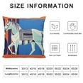 thumbnail image 5 of ARISTURING  Horse Throw Pillow Covers Modern Fashion American Style Fabric Cushion Cover for Couch Sofa Bed, 5 of 5