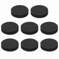 thumbnail image 1 of Pads de Aislamiento para Altavoces de un Solo Lado, 35mmx8mm Redondos Negros Antideslizantes de Espuma Acústica EVA Base Antivibración para Altavoces Subwoofer HiFi Sistema de Sonido, Paquete de 8, 1 of 5