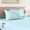 Aqua, variant on Elegant Comfort 1500 Series 4-Piece Smart Sheet Set with Side Storage Pockets, Twin, Mint Green