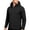 Black, variant on Men's UPF 50+ Hooded Jacket Midweight Waterproof Windbreaker Hiking Jackets Breathable Travel Running Cycling Coats with Zipper Pockets Black XXL