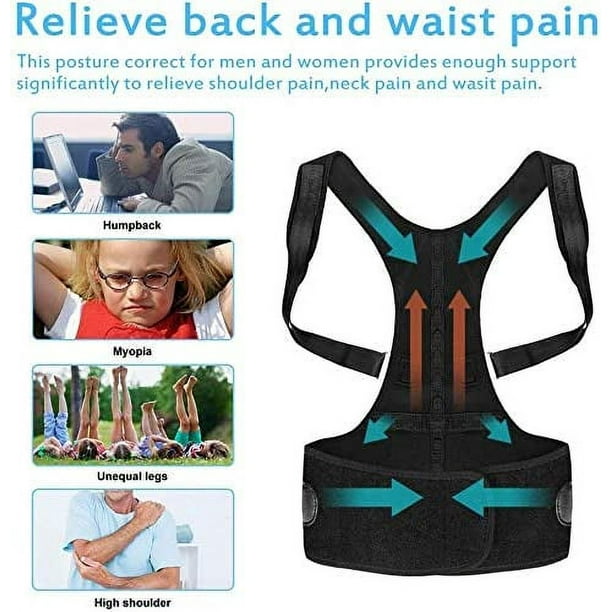 Posture Corrector Ideal for adjusting back posture and relieving back ...