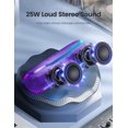 thumbnail image 2 of Altavoz Bluetooth ERKEISEHN IPX7 impermeable 25W estéreo, 2 of 7