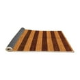 thumbnail image 2 of Ahgly Company Indoor Rectangle Abstract Orange Modern Area Rugs, 2' x 5', 2 of 4