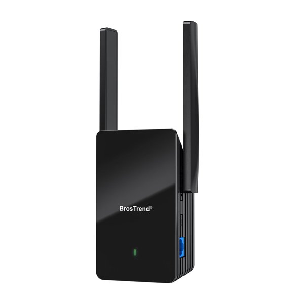 Extensor WiFi 6 BrosTrend AX1500 WiFi Booster de 2,000 pies cuadrados