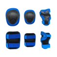 thumbnail image 2 of Topwoner 6Pcs/Set Knee/Elbow Pads Protective Gears for Longboard Skateboard Ice Inline Roller Skate Protector, 2 of 6