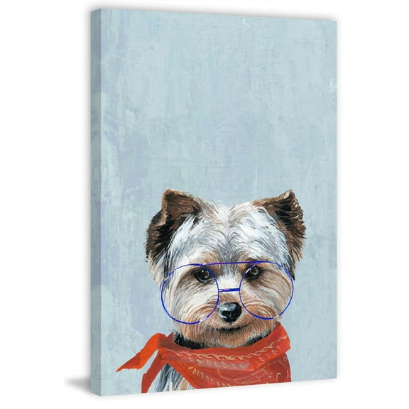 Marmont Hill "Sassy Dog" Painting Print on Wrapped Canvas