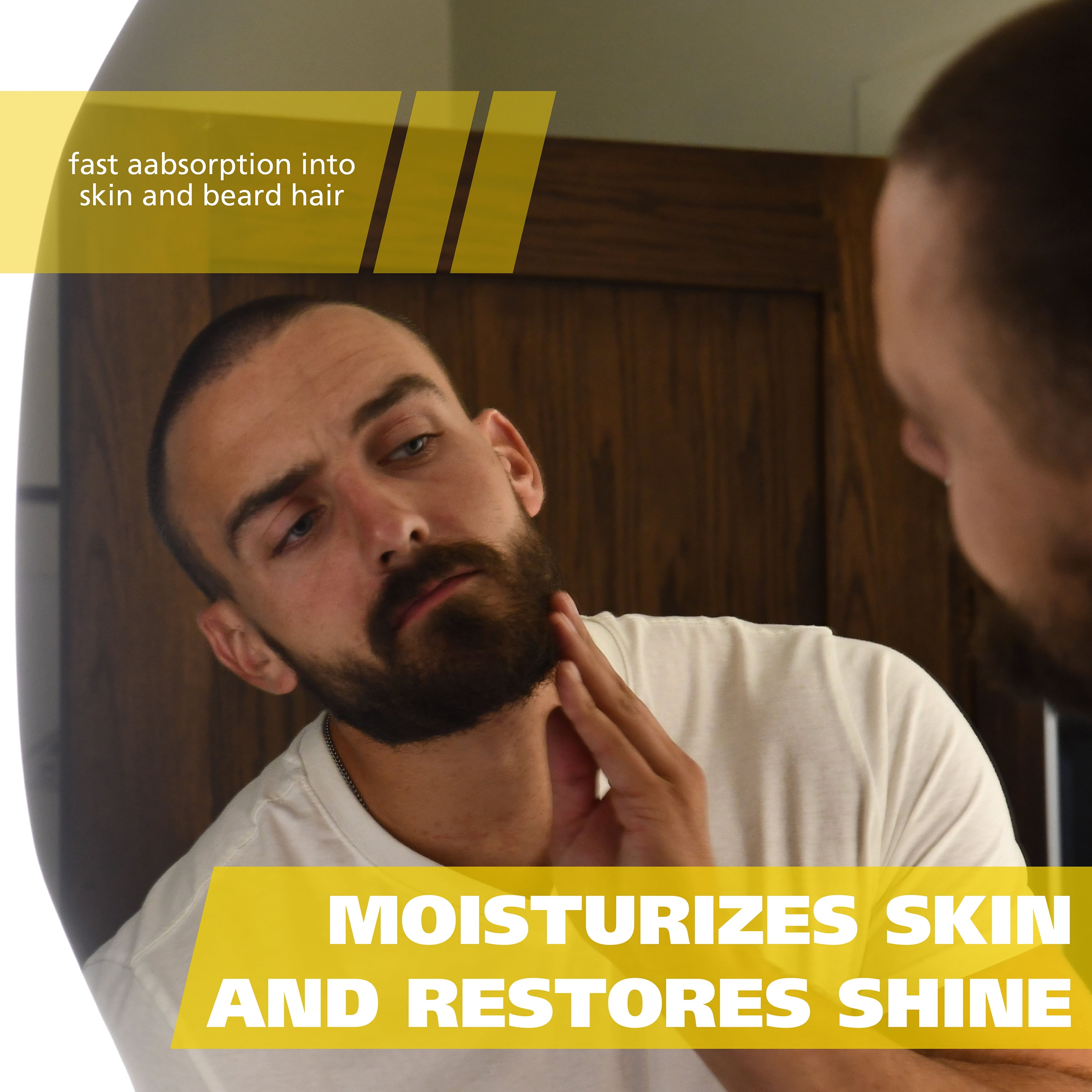 Wahl Beard Oil for Men – Softens & Moisturizes Beard, Soothes Skin Irritation - Fresh Citrus Scent, 2.0 fluid oz – Model 3028692