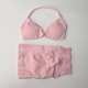 thumbnail image 3 of Conjunto de gimnasio de impacto de 2 piezas para mujer, sujetador de Yoga con tiras, Top de entrenamiento, pantalones cortos, traje deportivo, ropa de Fitness, conjunto de Yoga sin costuras, 3 of 5