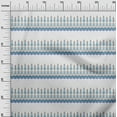 thumbnail image 3 of oneOone Cotton Poplin Medium Blue Fabric Asian Block Craft Projects Decor Fabric Printed By The Yard 56 Inch Wide, 3 of 4