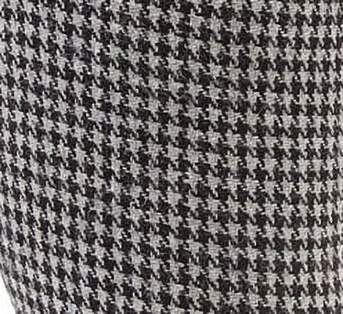 Forever Young Women's Hounds Tooth Water Resistant Fabric Couture Tall Rain Boot
