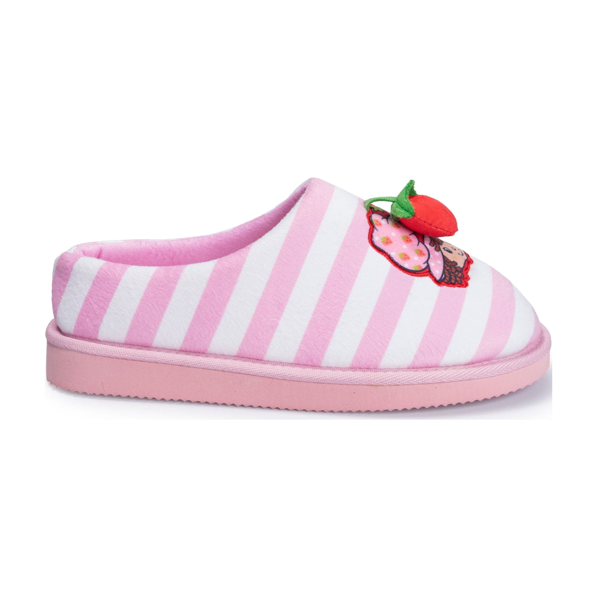 Ladies Strawberry Shortcake Micro Plush Scuff Sawtooth Slipper