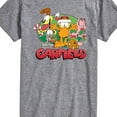 thumbnail image 3 of Garfield - Christmas Group - Men's Short Sleeve Graphic T-Shirt, 3 of 5