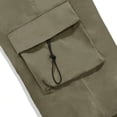 thumbnail image 6 of Parachute Cargo Pants for Men 2025 Elastic Waist Drawstring Baggy Cargo Sweatpants with Pockets Mens Trousers, 6 of 8