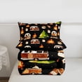 thumbnail image 5 of Erosebridal RV Trailers Camper Twin Comforter Sets,Happy Camping Bedding Set For Boys Kids,Reversible black,2pcs, 5 of 7