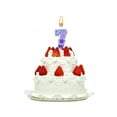 thumbnail image 2 of Sunxin Digital Candle 7Birthday Number Candle Purple Flower Birthday Number Candle Glittering Charming Number Candle Paraffin Number Candle for Girls Boys Birthday Anniversary, 2 of 9