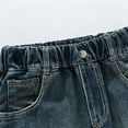 thumbnail image 6 of BLTIBY Jeans for Girls Baggy High Waist Straight Leg Wide Leg Denim Pants Y2K Streetwear Fashion Comfort Trousers with Pockets Blue 3 9-10 Years, 6 of 9