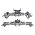 thumbnail image 2 of El montaje de piezas de actualización del eje del trasero del coche RC adaptaciónción al modelo RC Axial SCX10 i SCX10 II Gris CUTICAT Eje del portal trasero delantero, 2 of 8