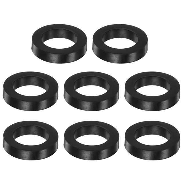Unique Bargains 8 Pcs Entretoise en Caoutchouc 33mm x 50mm x 10mm Caoutchouc Anti-Vibration